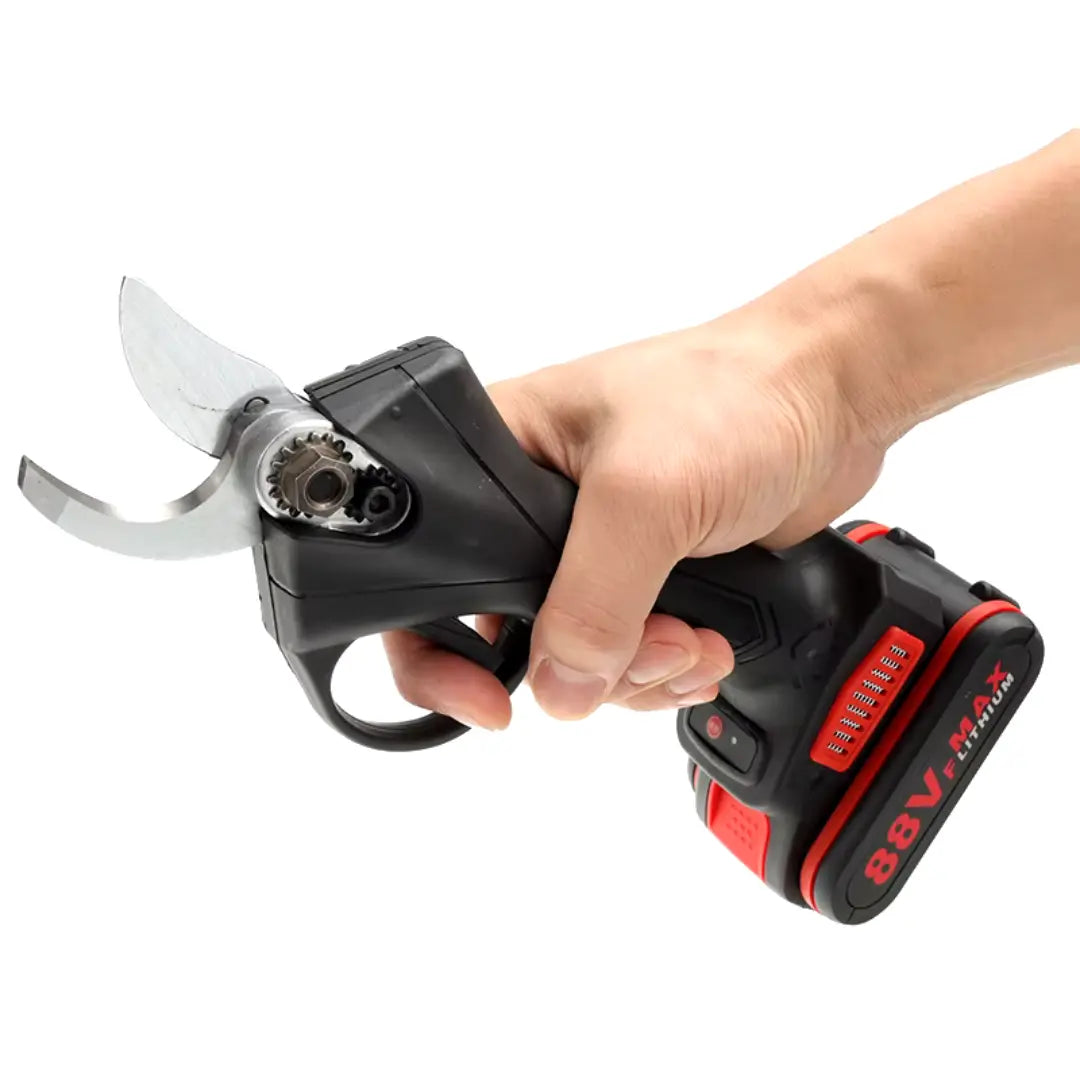 Tijera podadora de jardineria recargable