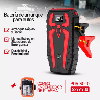 Bateria de carro + encendedor plasma